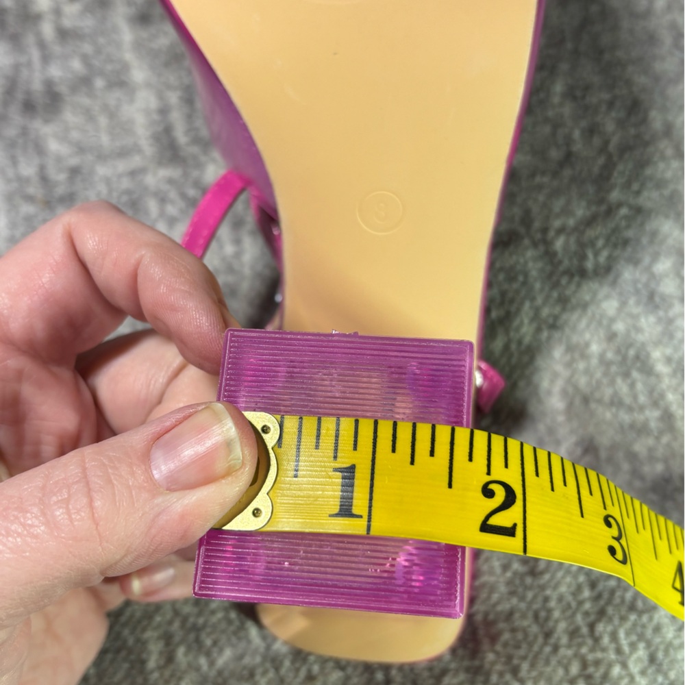 Stylish Pink Women's Heels, size 8 - Picture 10 of 11